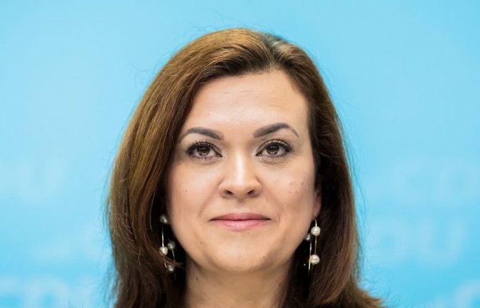 Die neue CDU-Generalsekretärin: Franziska Hoppermann.<span class='image-autor'>Christoph Soeder/dpa</span>