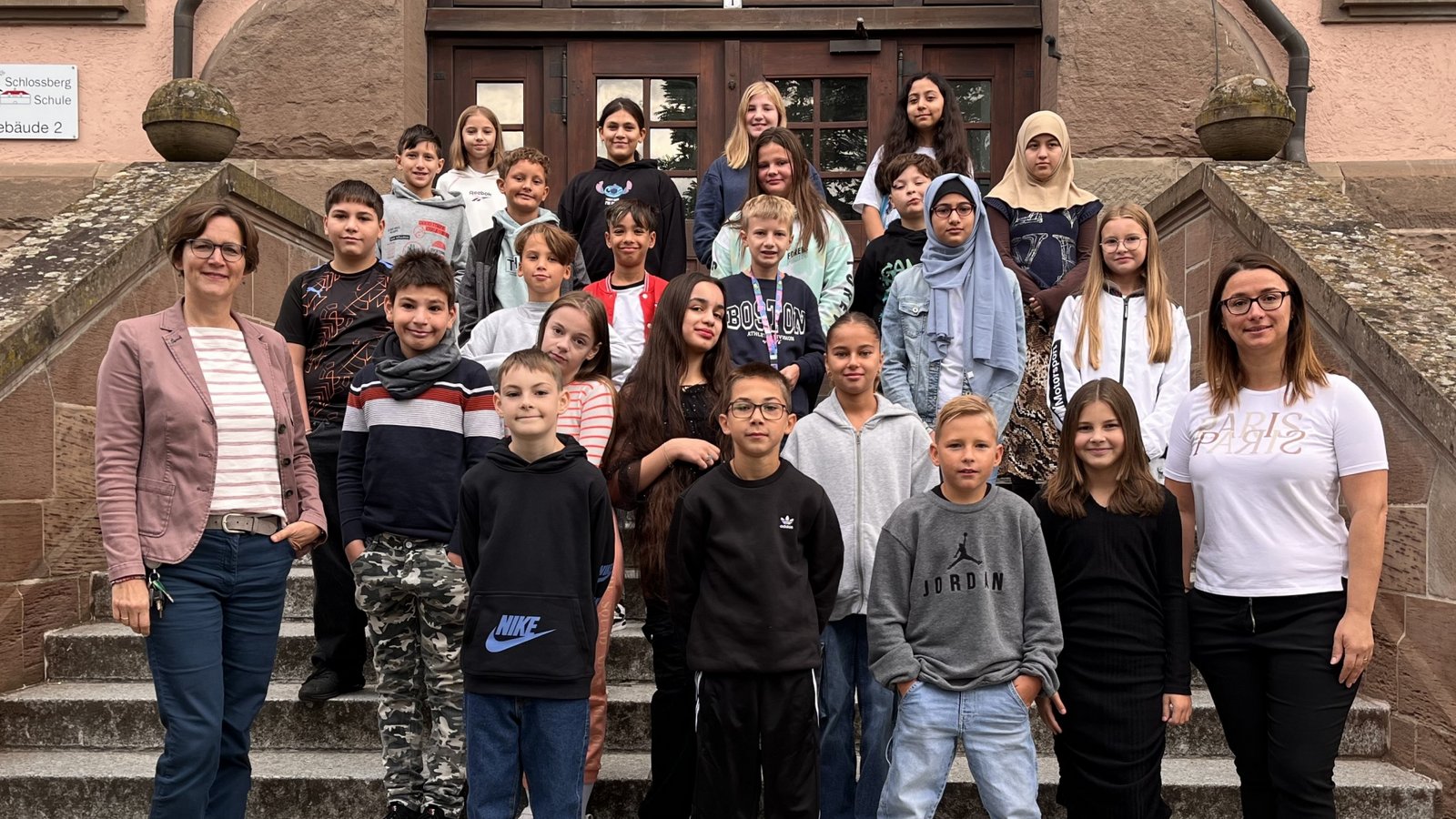 Die Klasse 5b der Gemeinschaftsschule