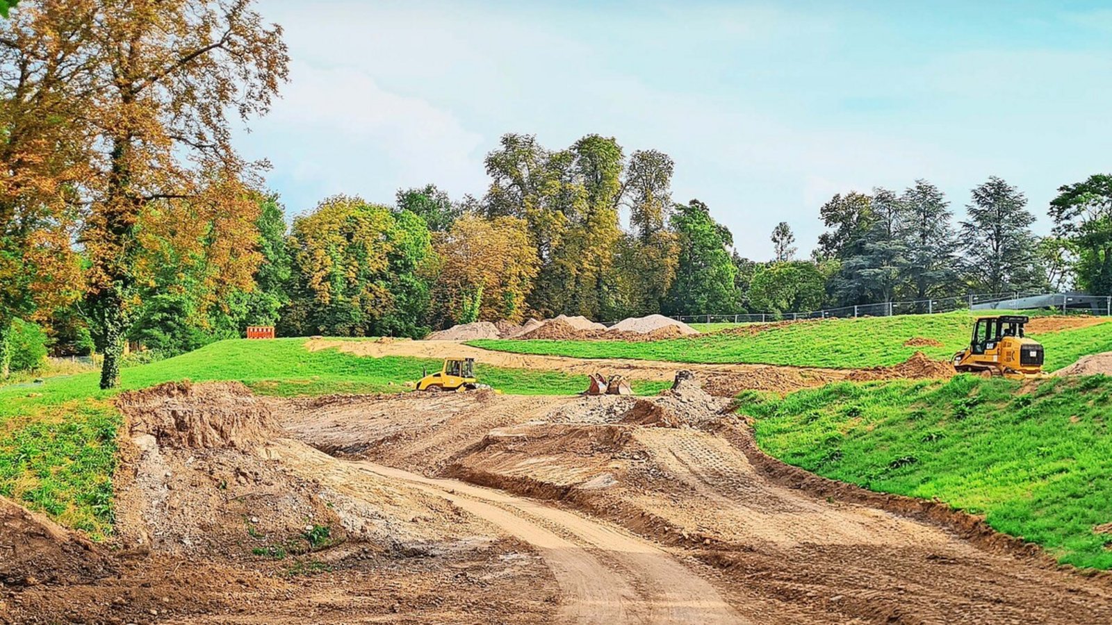 Das Gelände rund um die Villa Berg wird neu gestaltet.Foto: Sebastian Steegmüller Das Gelände rund um die Villa Berg wird neu gestaltet.Foto: Sebastian Steegmüller