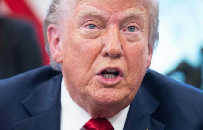 US-Präsident Donald Trump beschimpft die Elite-Uni Harvard. (Archivbild)<span class='image-autor'>Foto: SAUL LOEB/AFP/SAUL LOEB</span>