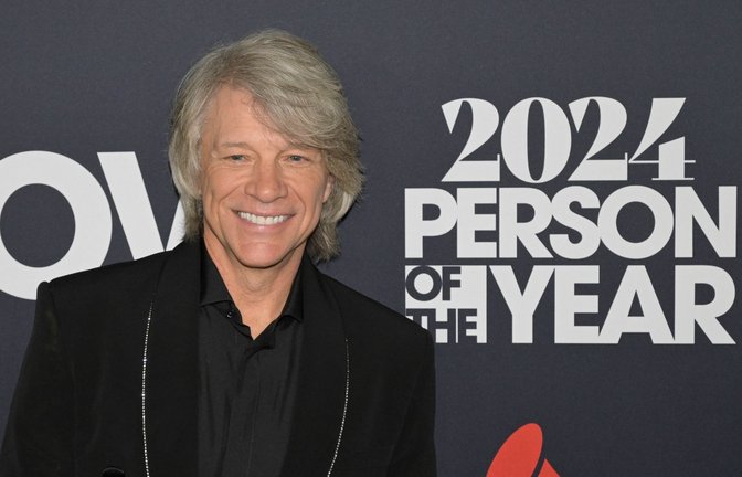 Jon Bon Jovi posiert bei seiner Ehrung als Musicares Person des Jahres. Am 7. Juni erscheint das neue Album von Bon Jovi.<span class='image-autor'>Foto: Billy Bennight/ZUMA Press Wire/dpa</span>