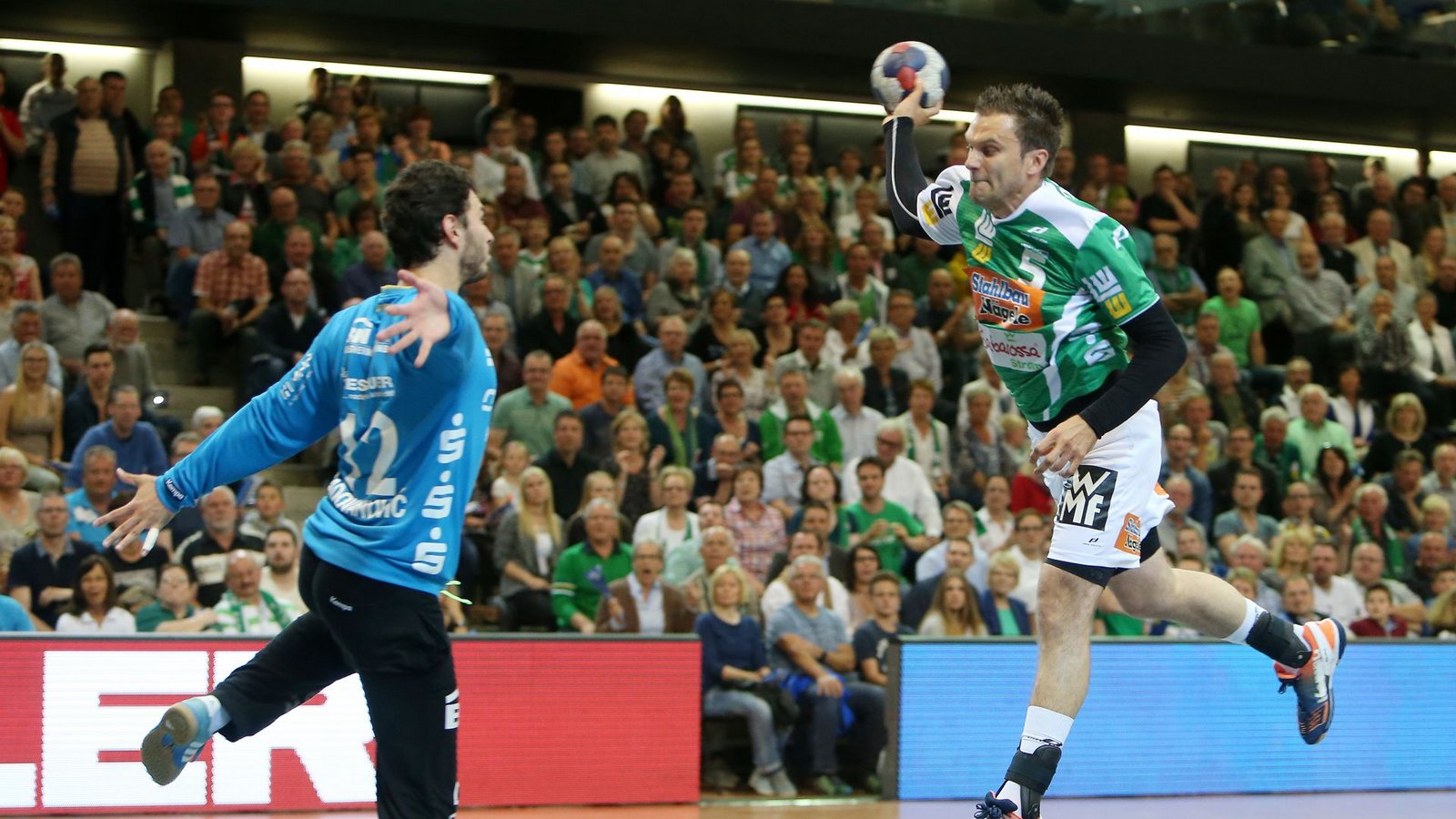 Von 1999 bis 2015 für Frisch Auf Göppingen am Ball: Dragos „Dodo“ OpreaFoto: Baumann