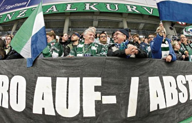 Nicht nur die Verantwortlichen der Bietigheim Steelers, sondern auch die Fans des DEL-2-Clubs haben sich immer für die sportliche Verzahnung von DEL und DEL 2 ausgesprochen. Foto: Baumann