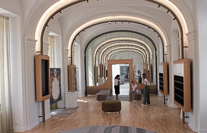 Das neue Besucherzentrum im Residenzschloss Ludwigsburg. Foto: SSG