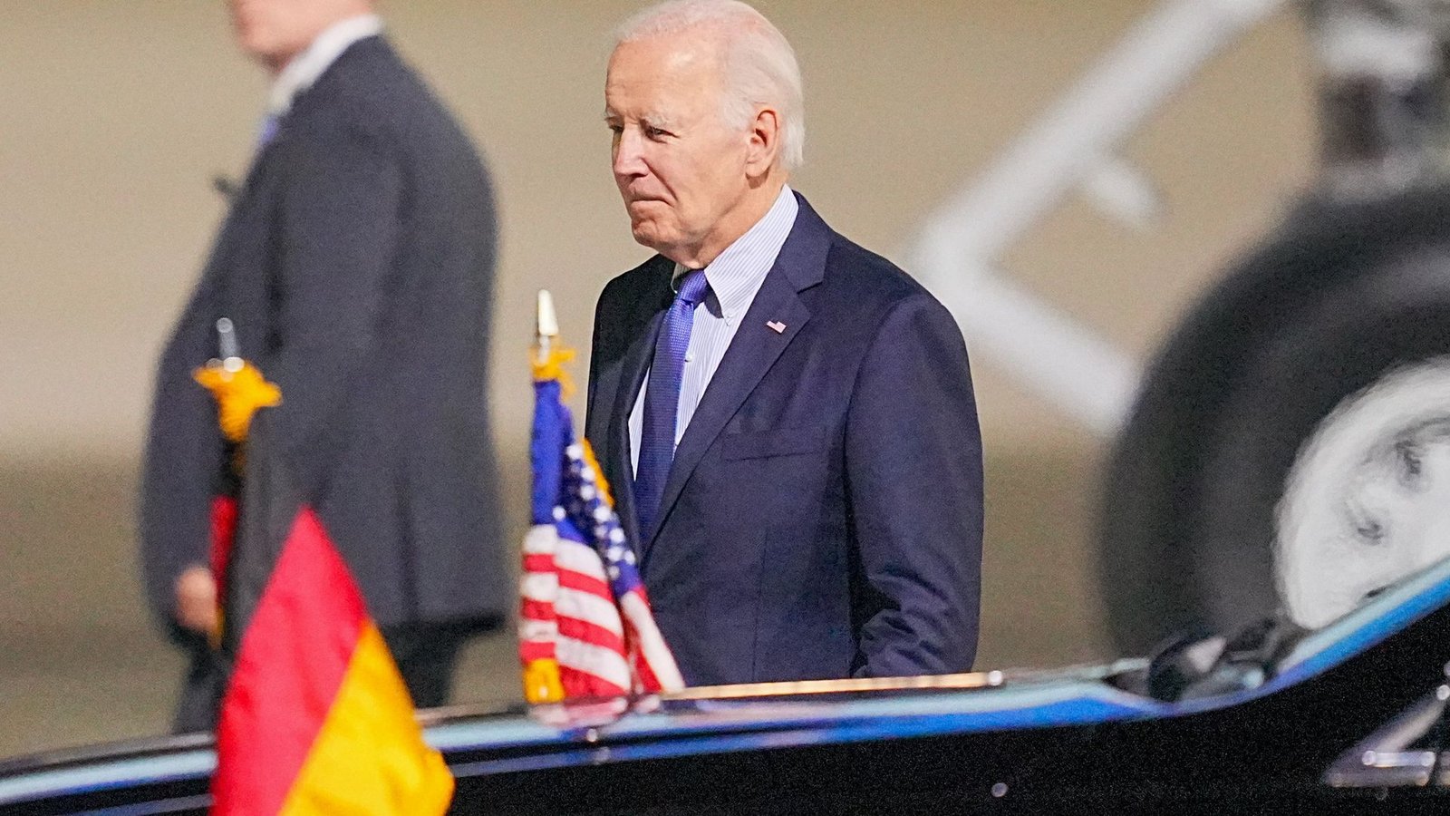 Joe Biden ist zu Besuch in Berlin.Foto: dpa/Michael Kappeler Joe Biden ist zu Besuch in Berlin.Foto: dpa/Michael Kappeler