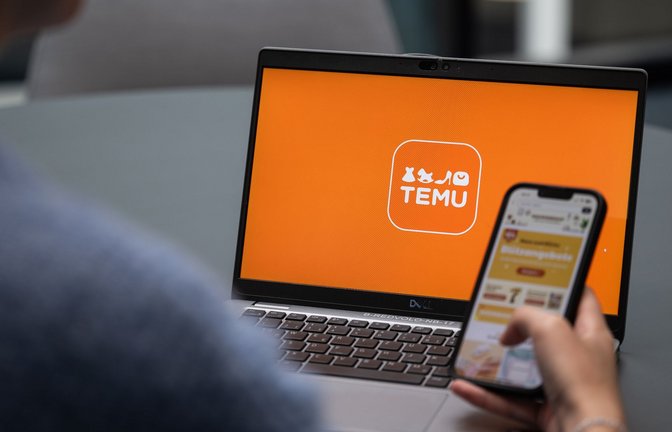 Verbrauchergruppen haben Beschwerde gegen den chinesischen Onlinehändler Temu eingereicht.<span class='image-autor'>Foto: Hannes P Albert/dpa</span>