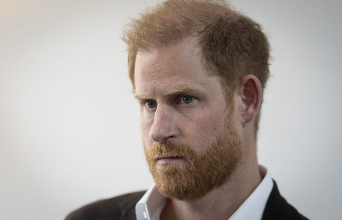 Dieses Archivbild vom 26.02.26 zeigt Prinz Harry, den Herzog von Sussex, der von der Wohltätigkeitsorganisation Sentebale wegen Verleumdung verklagt wird, wie aus Unterlagen des High Court hervorgeht.<span class='image-autor'>Foto: picture alliance/dpa/PA Wire | Aaron Chown</span>