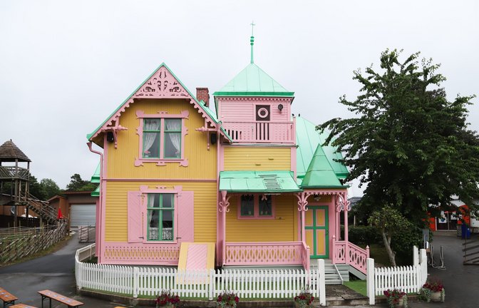 Die echte Villa Kunterbunt kann heute noch bestaunt werden.<span class='image-autor'>Foto: Michael715 / shutterstock.com</span>