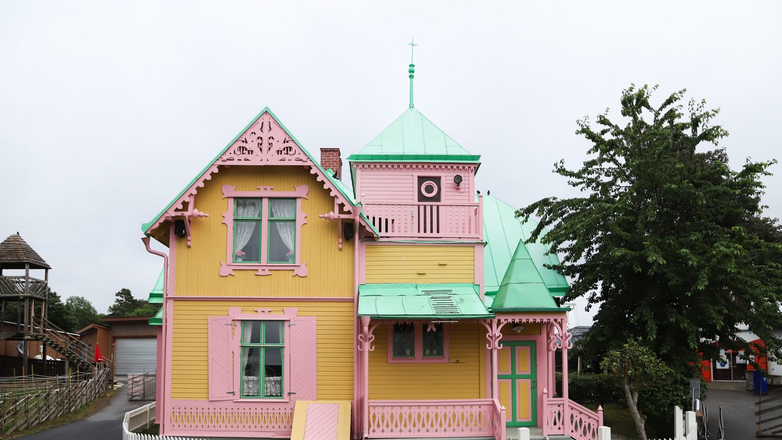 Die echte Villa Kunterbunt kann heute noch bestaunt werden.Foto: Michael715 / shutterstock.com Die echte Villa Kunterbunt kann heute noch bestaunt werden.Foto: Michael715 / shutterstock.com