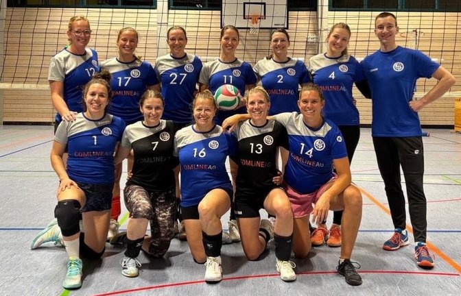 Das Frauenteam des VfL Sindelfingen hat mit Lukas Thiem (re.) einen neuen Trainer - verrübergehend.<span class='image-autor'>VfL</span>