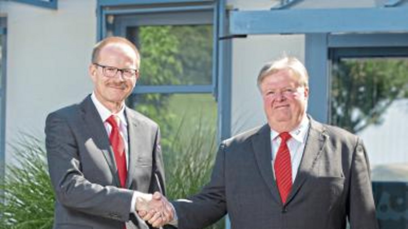 Volker Rommel (li) und Uwe Ditthard. p Volker Rommel (li) und Uwe Ditthard. p
