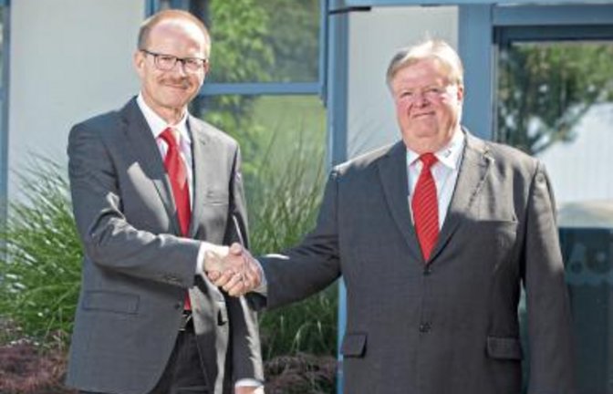 Volker Rommel (li) und Uwe Ditthard. p