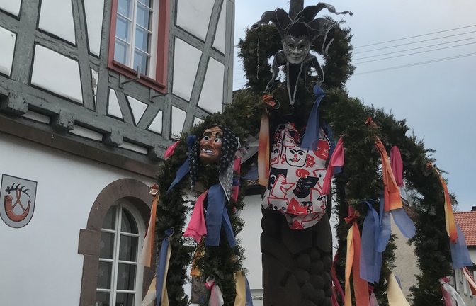 Der Horrheimer Faschings-Brunnen. <span class='image-autor'>Foto: Brstilo</span>