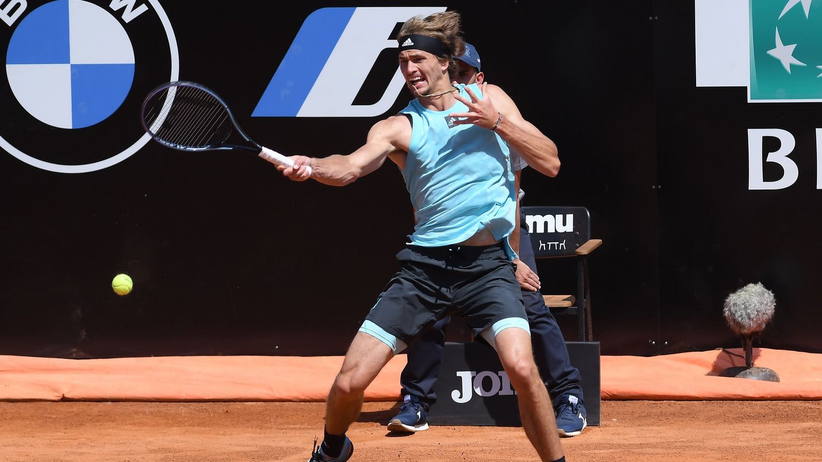 Steht beim ATP-Turnier von Rom im Viertelfinale: Alexander Zverev.Foto: Massimo Insabato/Mondadori Portfolio via ZUMA/dpa