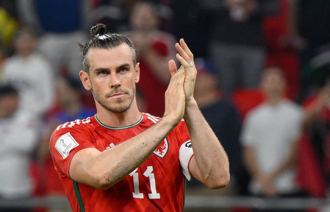 Gareth Bale hat Wales beim ersten WM-Auftritt seit 64 Jahren doch noch in Partystimmung versetzt.<span class='image-autor'>Foto: AFP/NICOLAS TUCAT</span>