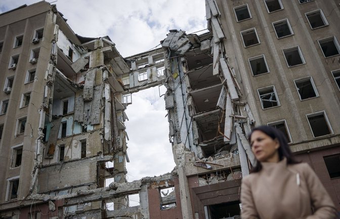 Bundesaussenministerin Annalena Baerbock besucht die Ukraine.<span class='image-autor'>Foto: IMAGO/photothek/IMAG</span>