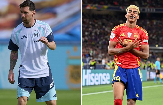 Die Entscheidung über die Austragung des Finalissima zwischen Weltmeister Argentinien und Europameister Spanien soll bis „Ende nächster Woche“ fallen (Archivfoto).<span class='image-autor'>Foto: IMAGO/Xinhua/IMAGO/Cheng Min</span>