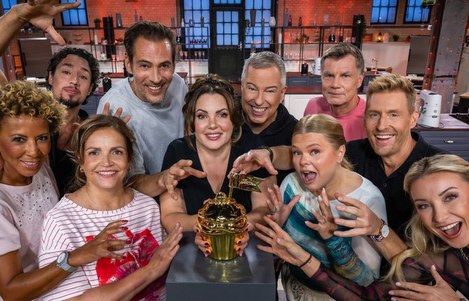 Der Cast zur "Promibacken"-Jubiläumsstaffel.<span class='image-autor'>Foto: SAT.1</span>