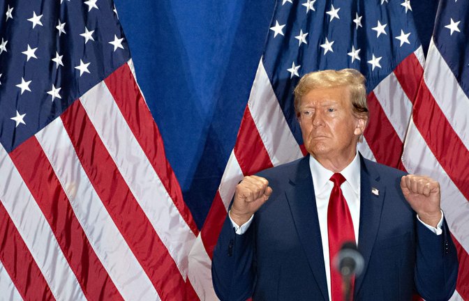 Donald Trumps Botschaft: Erst die USA – dann der Rest der Welt. In Europa wollen viele das noch immer nicht wahrhaben.<span class='image-autor'>Foto: AFP/Saul Loeb</span>