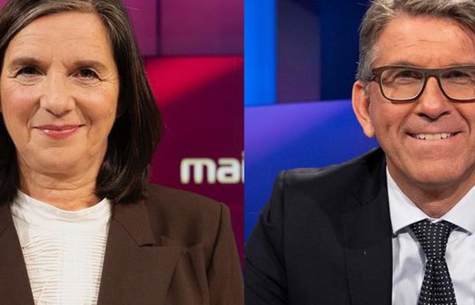 Grünen-Politikerin Katrin Göring-Eckardt und Wolfram Weimer lieferten sich einen Schlagabtausch in der ARD-Talkrunde von Sandra Maischberger.<span class='image-autor'>Foto: imago images / Gartner</span>