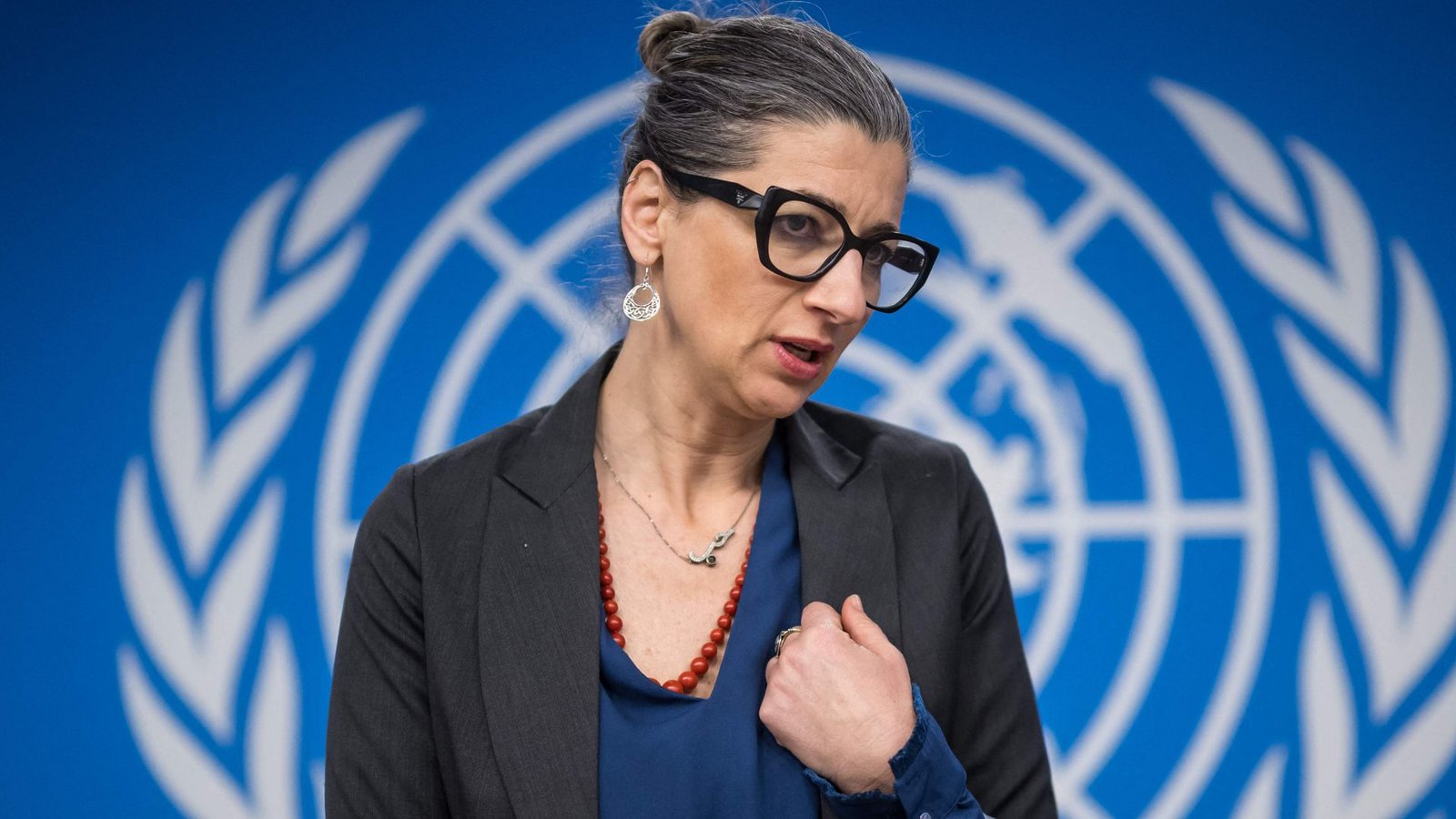 Die USA verhängen Sanktionen gegen die UN-Sonderberichterstatterin für die Palästinensergebiete, Francesca Albanese (Archivfoto).Foto: AFP/FABRICE COFFRINI Die USA verhängen Sanktionen gegen die UN-Sonderberichterstatterin für die Palästinensergebiete, Francesca Albanese (Archivfoto).Foto: AFP/FABRICE COFFRINI