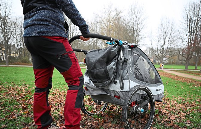 Die untersuchten Fahrradanhänger wiesen alle Mängel auf. (Symbolbild)<span class='image-autor'>Foto: /Marc Eich</span>