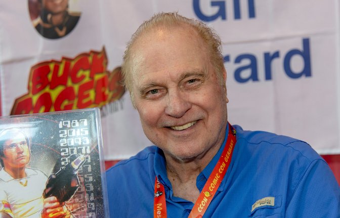 Gil Gerard 2018 auf der Stuttgarter Comic Con.<span class='image-autor'>Foto: IMAGO / Depositphotos</span>