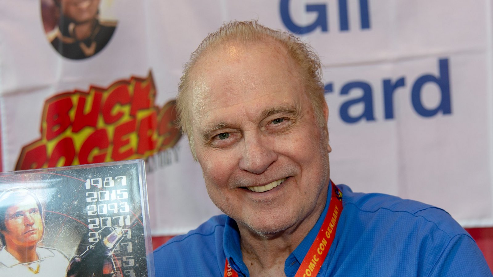 Gil Gerard 2018 auf der Stuttgarter Comic Con.Foto: IMAGO / Depositphotos
