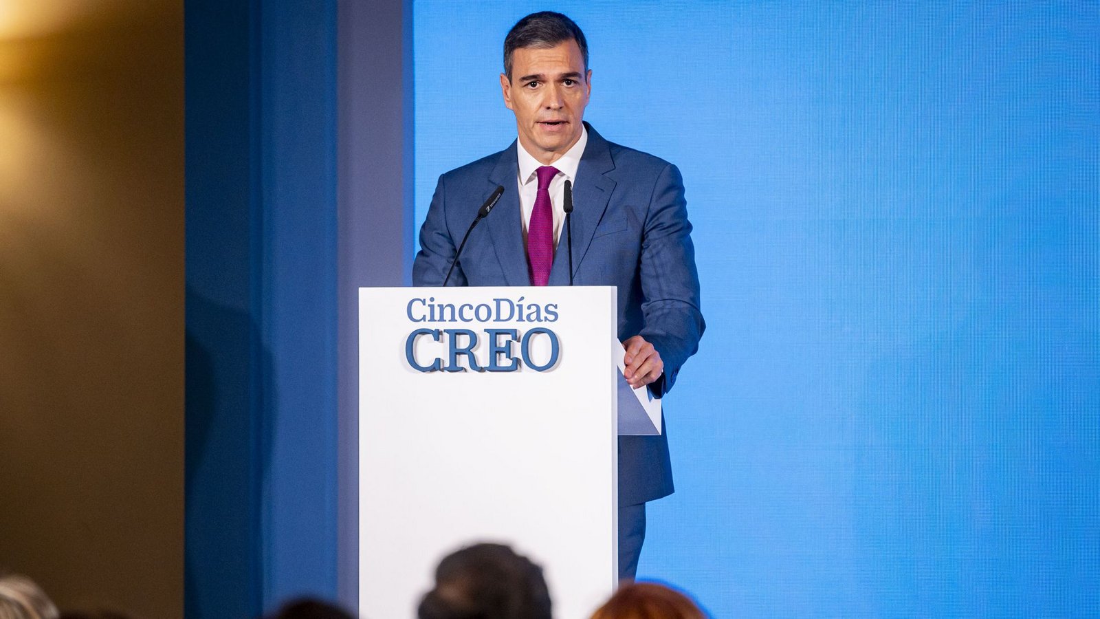 Pedro Sanchez, Ministerpräsident von Spanien, während des Wirtschaftsforums CREO. Die politische Krise zwischen Spanien und Argentinien hat sich so zugespitzt (Archivfoto).Foto: dpa/Alberto Gardin Pedro Sanchez, Ministerpräsident von Spanien, während des Wirtschaftsforums CREO. Die politische Krise zwischen Spanien und Argentinien hat sich so zugespitzt (Archivfoto).Foto: dpa/Alberto Gardin