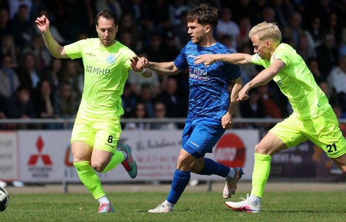 Per Lockl und David Tomic sind gegen Frankfurt gefordert (Archivbild).<span class='image-autor'>Foto: Baumann/Julia Rahn</span>