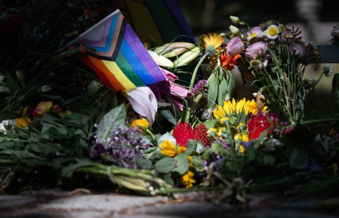 Nach dem Angriff auf CSD in Berlin gesellschaftlichen Zusammenhalt zu beschwören - keine leichte Aufgabe, wenn nicht alle mitmachen.<span class='image-autor'>Sebastian Christoph Gollnow/dpa</span>