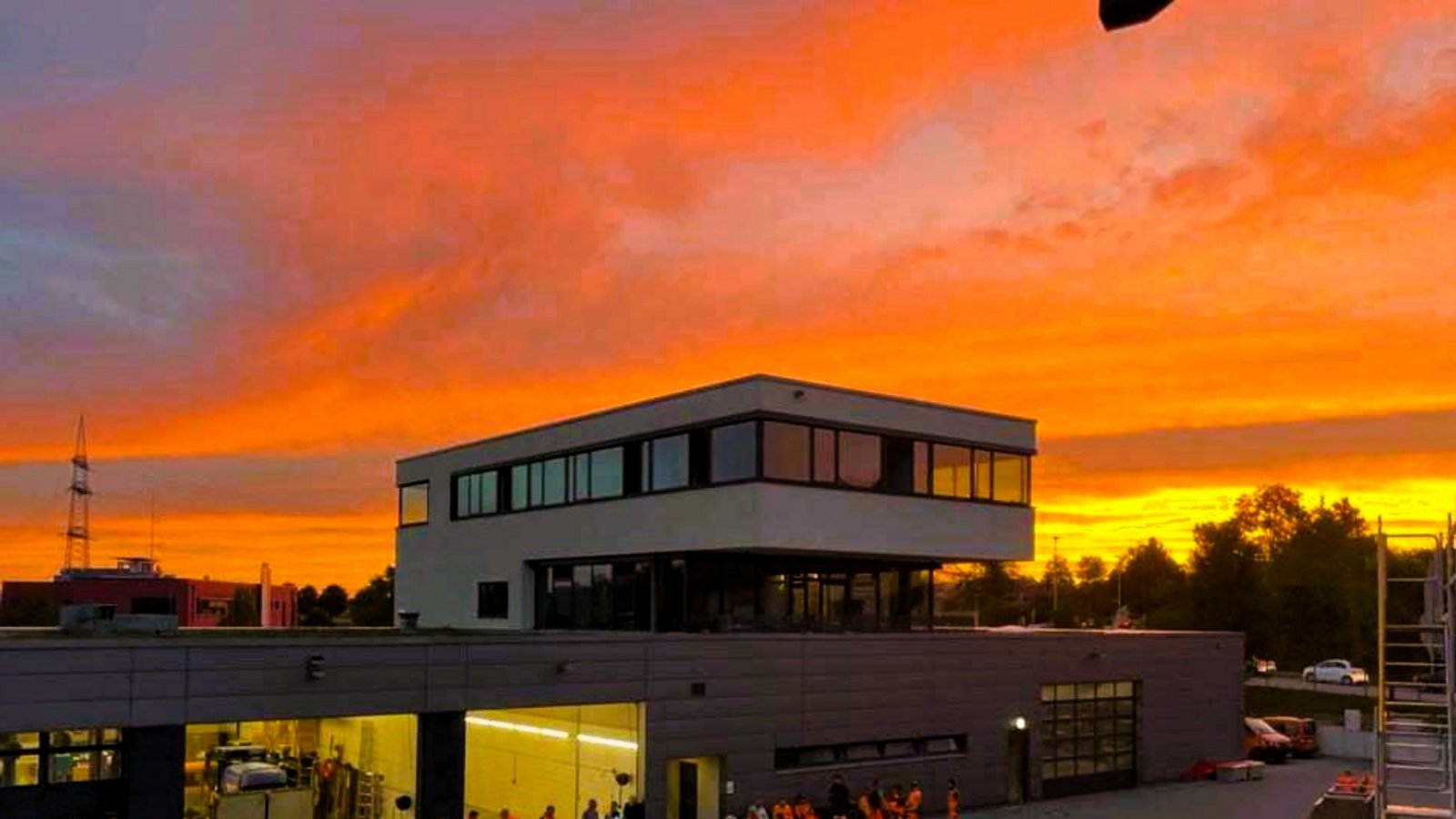 So schön kann der Arbeitsbeginn am Vaihinger Bauhof sein, wie das Foto von Matze Gutstein beweist.