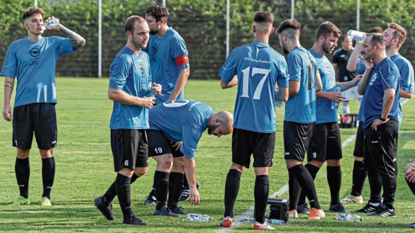 Schweißtreibend war die Vorbereitung beim TSV Häfnerhaslach. Foto: Leitner