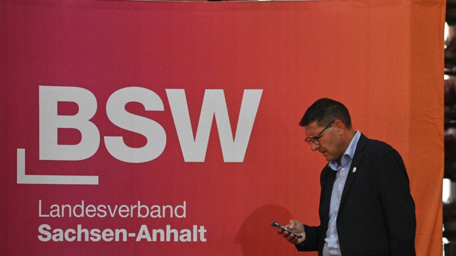 Thomas Schulze (BSW), Spitzenkandidat und Landesvorsitzender des BSW Sachsen-AnhaltKlaus-Dietmar Gabbert/dpa Thomas Schulze (BSW), Spitzenkandidat und Landesvorsitzender des BSW Sachsen-AnhaltKlaus-Dietmar Gabbert/dpa
