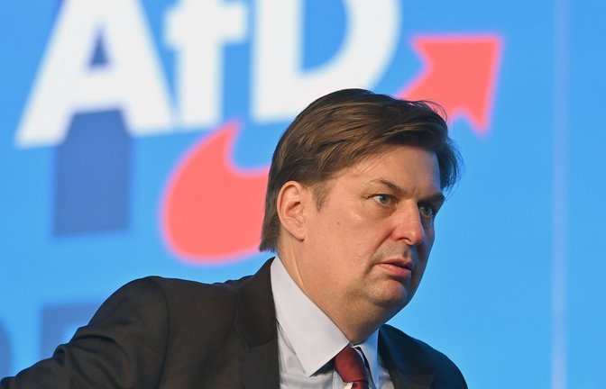 Die AfD hält an ihrem Spitzenkandidaten Maximilian Krah fest. (Archivbild)<span class='image-autor'>Foto: IMAGO/Sven Simon/IMAGO/Frank Hoermann/SVEN SIMON</span>