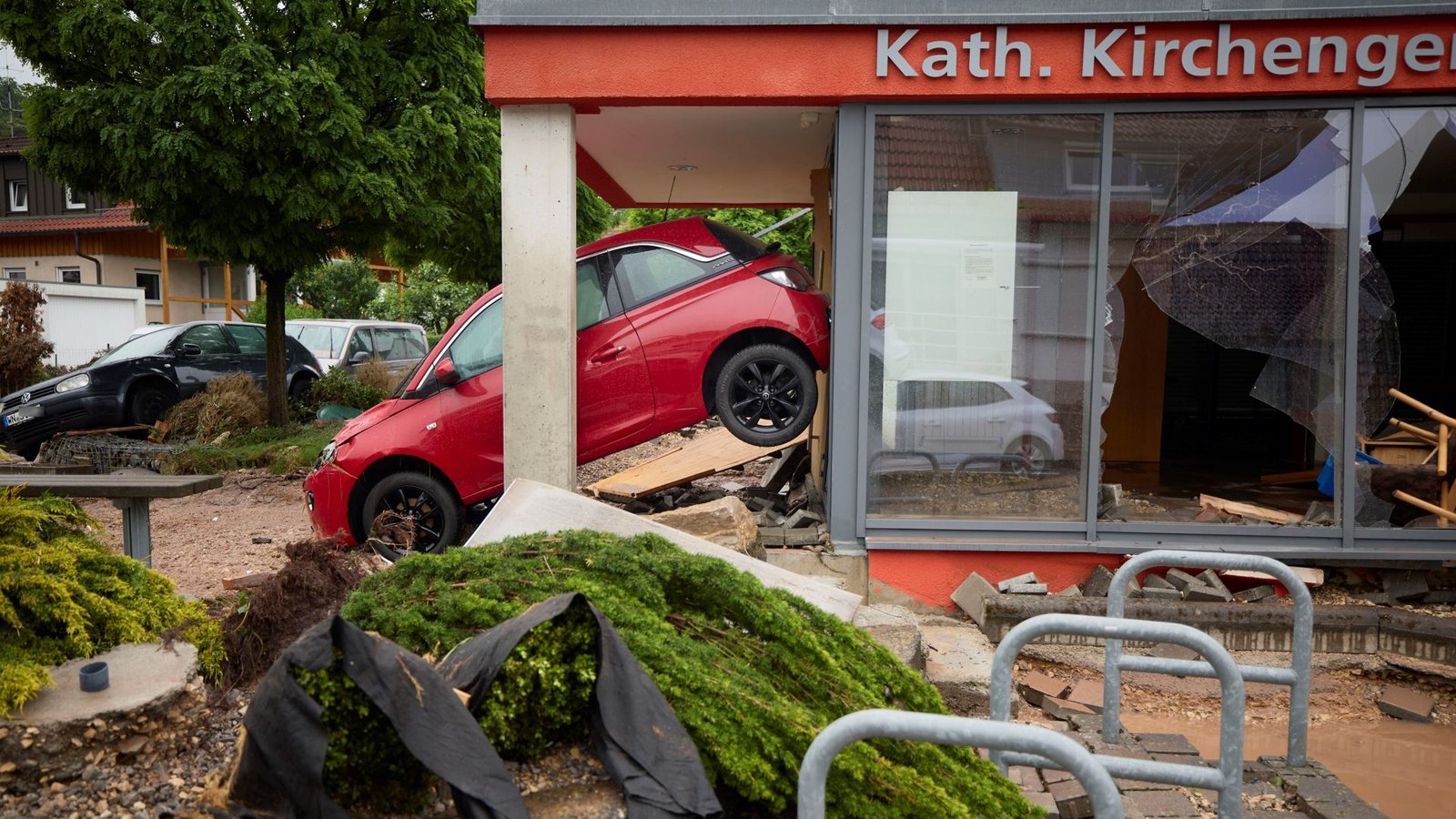 Städte wie Schorndorf waren von den Überschwemmungen besonders getroffen.Foto: Gottfried Stoppel/Gottfried Stoppel Städte wie Schorndorf waren von den Überschwemmungen besonders getroffen.Foto: Gottfried Stoppel/Gottfried Stoppel