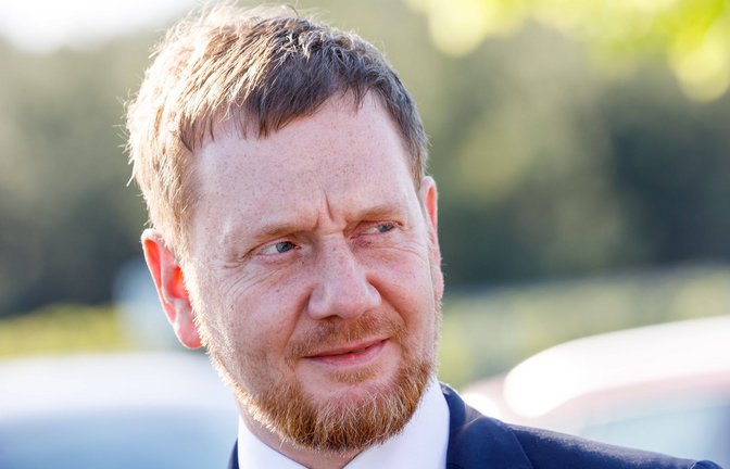 Sachsens Ministerpräsident Michael Kretschmer war am Sonntagabend zu Gast bei Caren Miosga.<span class='image-autor'>Foto: IMAGO/Andreas Franke/IMAGO</span>