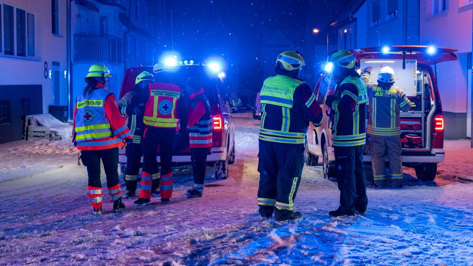 In Albstadt kam es zu einer Explosion.Foto: Jannik Nölke/dpa