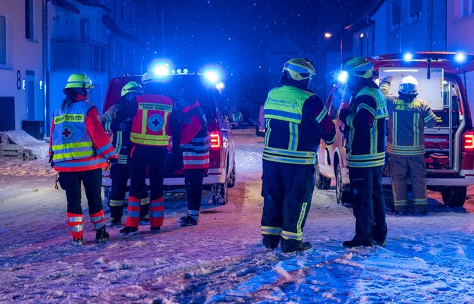 In Albstadt kam es zu einer Explosion.<span class='image-autor'>Foto: Jannik Nölke/dpa</span>