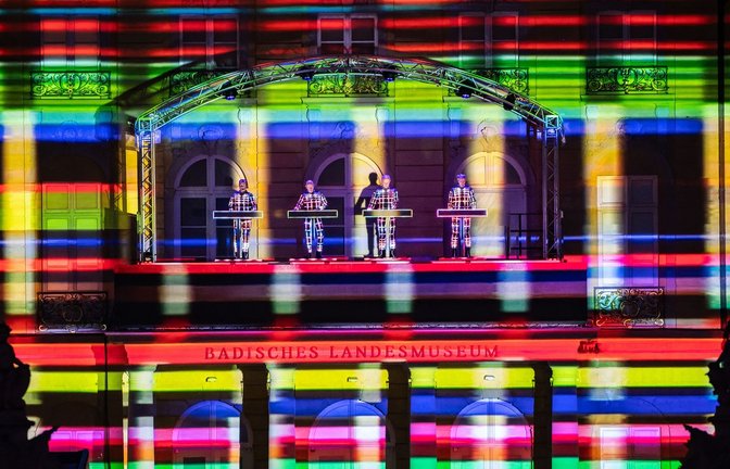 Kraftwerk spielt Mitte September in Dresden das einzige Deutschland-Konzert in diesem Jahr.<span class='image-autor'>Foto: Uli Deck/dpa</span>