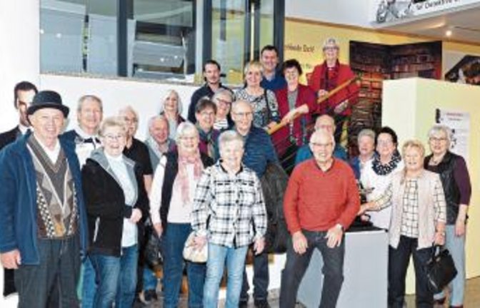 Liederkranz Häfnerhaslach auf Tour. p