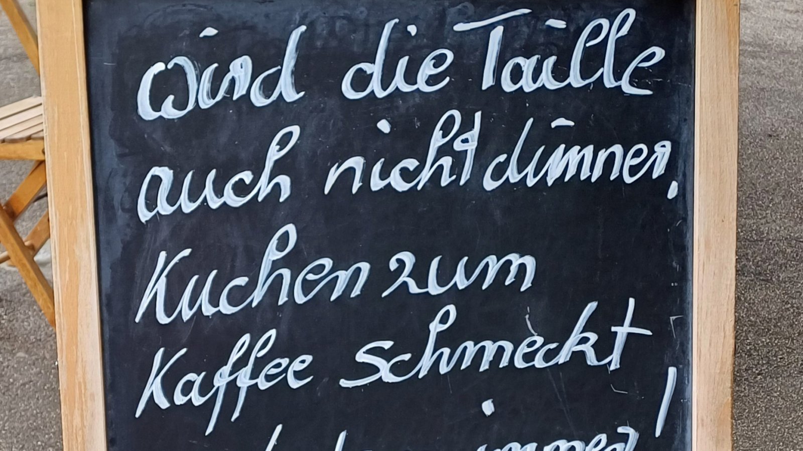 Wie wahr! Gesehen beim Naturata Bio-Markt in Vaihingen.  Foto: Rücker