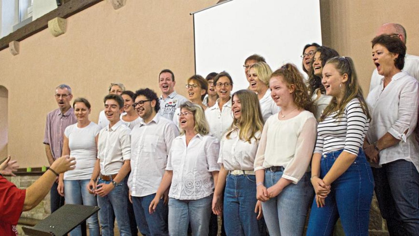 Auch die Gündel-Beats vom Liederkranz Gündelbach trugen in Maulbronn zur Vielfalt des Programms der diversen Chöre bei.  Foto: Friedrich