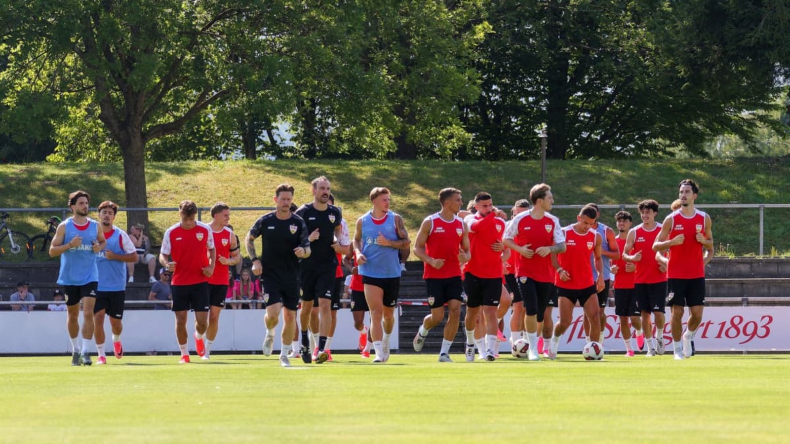 Der VfB bereitet sich in Grassau auf die kommende Saison vor.Baumann/Alexander Keppler Der VfB bereitet sich in Grassau auf die kommende Saison vor.Baumann/Alexander Keppler