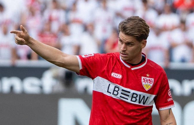 Universell einsetzbar: VfB-Profi Ramon Hendriks kann Innenverteidiger und linker Verteidiger spielen.<span class='image-autor'>IMAGO/Philipp Imhof</span>