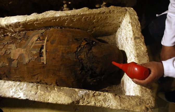 In der Wüstenprovinz Minja in Ägypten wurden immer wieder spektakuläre Entdeckungen gemacht. (Archivbild)<span class='image-autor'>Foto: Ahmed Gomaa/XinHua/dpa</span>