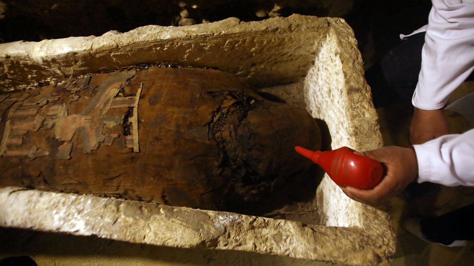 In der Wüstenprovinz Minja in Ägypten wurden immer wieder spektakuläre Entdeckungen gemacht. (Archivbild)Foto: Ahmed Gomaa/XinHua/dpa