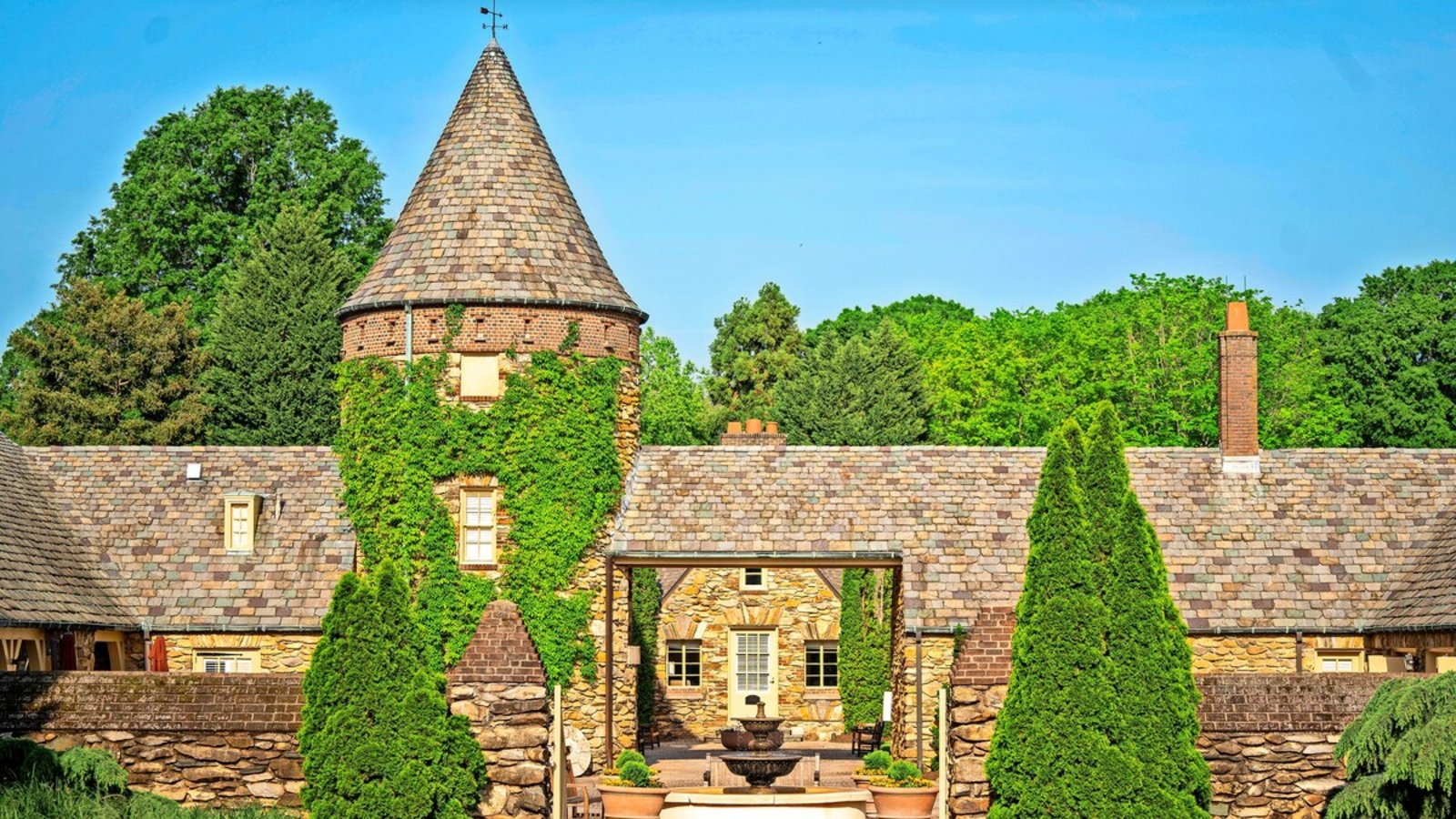 Das Basiscamp der DFB-Elf: das Hotel Graylyn Estate in Winston-SalemFoto: /MIS