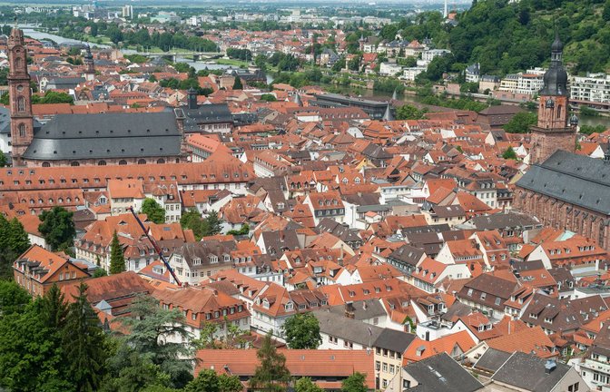 Heidelberg ist deutlich kleiner als bislang angenommen.<span class='image-autor'>Foto: imago images/Olaf Schuelke</span>