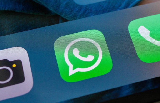 Auf WhatsApp werden weltweit etwa 100 Milliarden Nachrichten jeden Tag verschickt.<span class='image-autor'>Foto: IMAGO/Fotoarena/IMAGO/Rodolfo Buhrer</span>